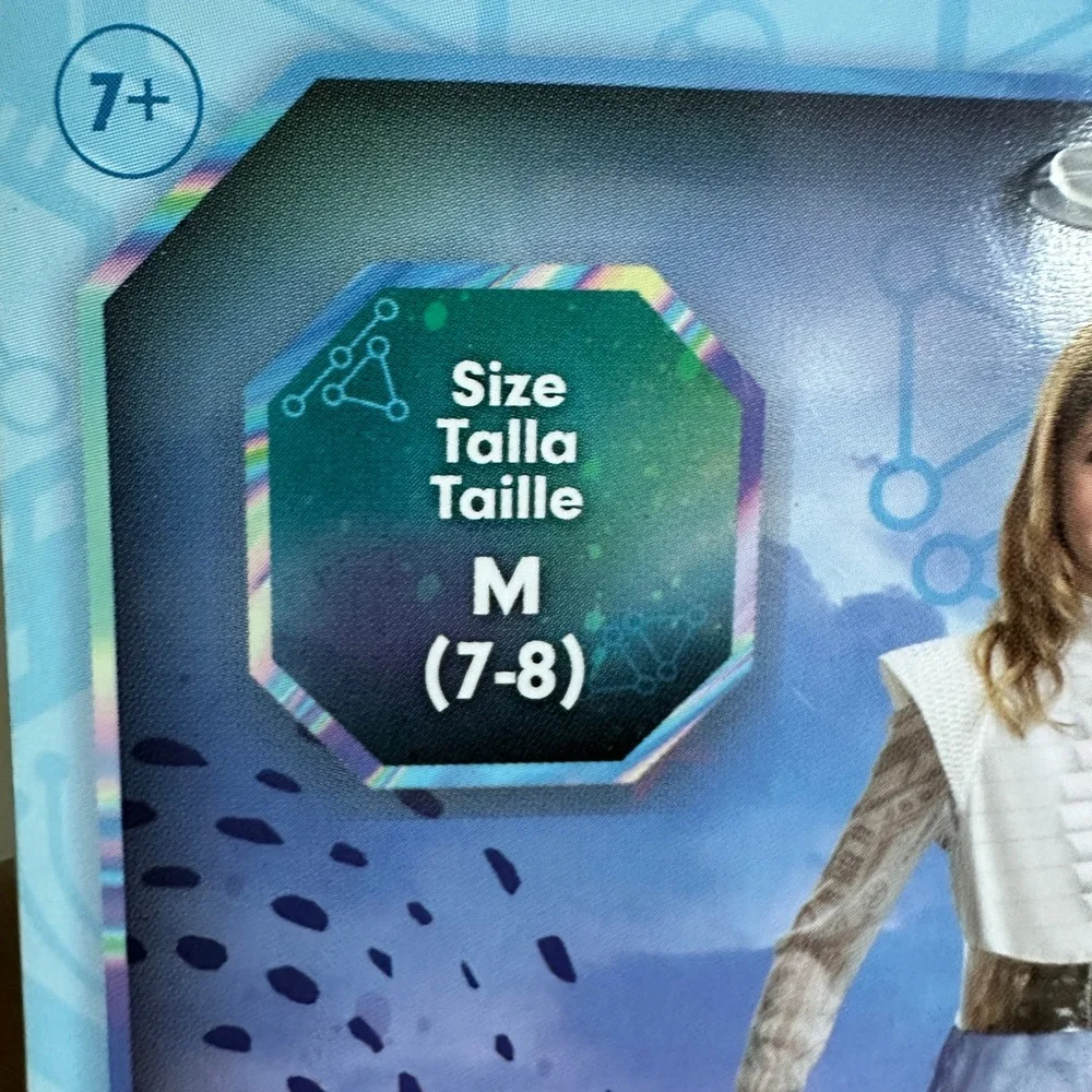 Zombies 3 Addison Costume in Light Blue and Silver